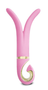 Gvibe 3 Clitoral Vibrator Candy Pink Clit Ticklers and Pulsators
